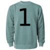 Unisex Midweight Pigment-Dyed Crewneck Sweatshirt Thumbnail