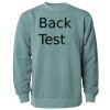 Unisex Midweight Pigment-Dyed Crewneck Sweatshirt Thumbnail